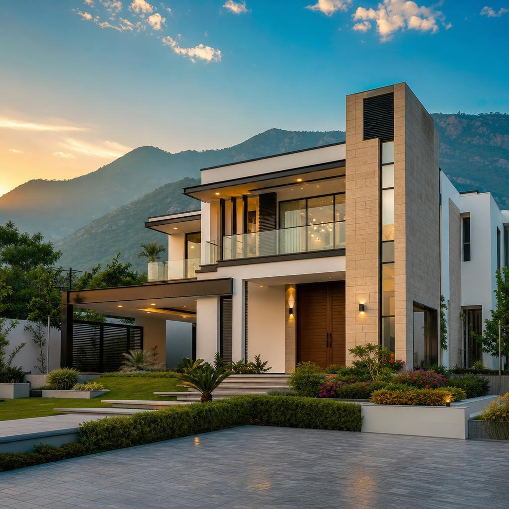 Modern Islamabad residential property by MJ Estate & Builder's